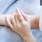 925银戒指供应商 - 钻石订婚婚礼锆石时尚