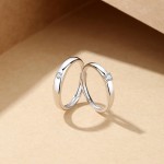 银色对戒工厂 - 可调节情侣订婚婚礼礼品批发