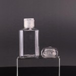 Cosmetic Bottle Factory - 30ml Square PET Flip Top Design