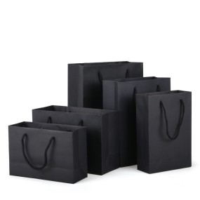 Shopping Bag Supplier - 250g Cardboard Rope Handle Design