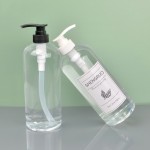 塑料瓶厂家-1000ml PET透明乳液容器