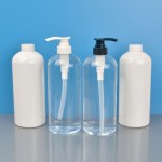 塑料瓶厂家-1000ml PET透明乳液容器