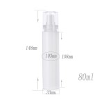 Pump Bottle Manufacturer - White PET Snap Bayonet Mist Sprayer