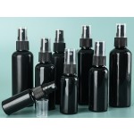 Lotion Bottle Factory - 100ml Black Plastic Pump Sprayer