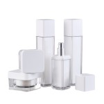 Acrylic Bottle Set Factory - Double-Layer Cream Lotion Packaging