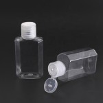 Cosmetic Bottle Factory - 30ml Square PET Flip Top Design