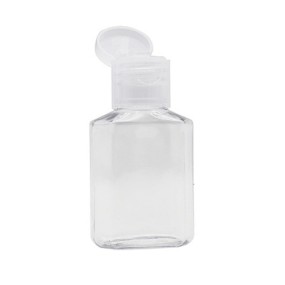 Squeeze Bottle Manufacturer - 30ml Transparent Square Flip Cap