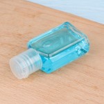 Squeeze Bottle Manufacturer - 30ml Transparent Square Flip Cap