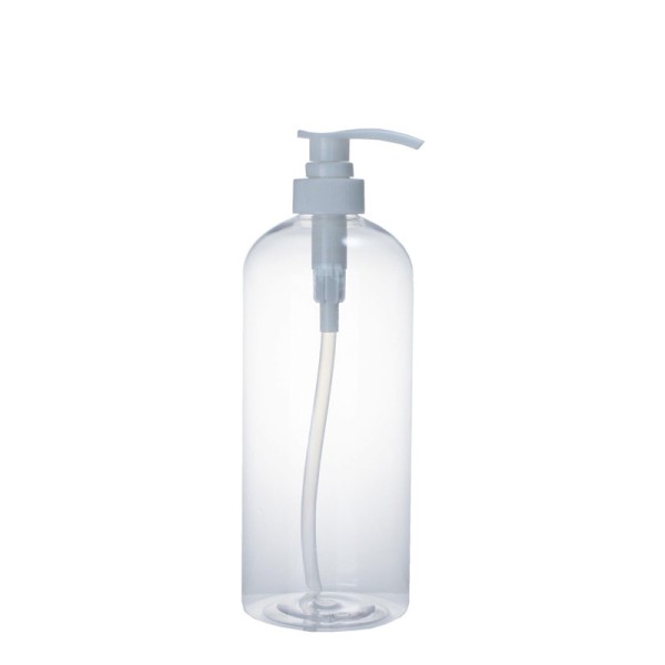 塑料瓶厂家-1000ml PET透明乳液容器