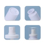 Pump Bottle Manufacturer - White PET Snap Bayonet Mist Sprayer