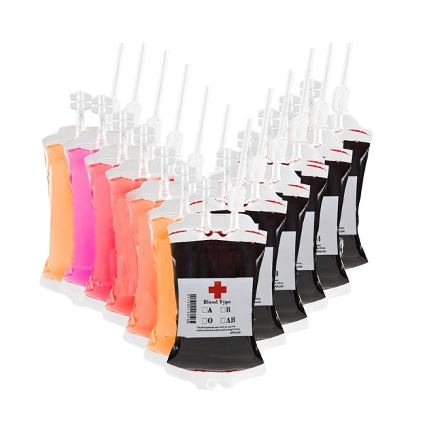 Double Tube Pouch Factory - PVC Blood Bag Energy Drink