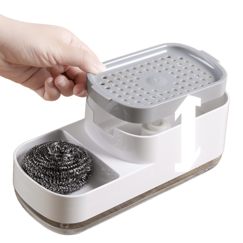 Kitchen Soap Dispenser Supplier - Automatic Marble Double Feature