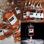 Halloween Bag Supplier - Creative Drink Pouch with Sealing Clip