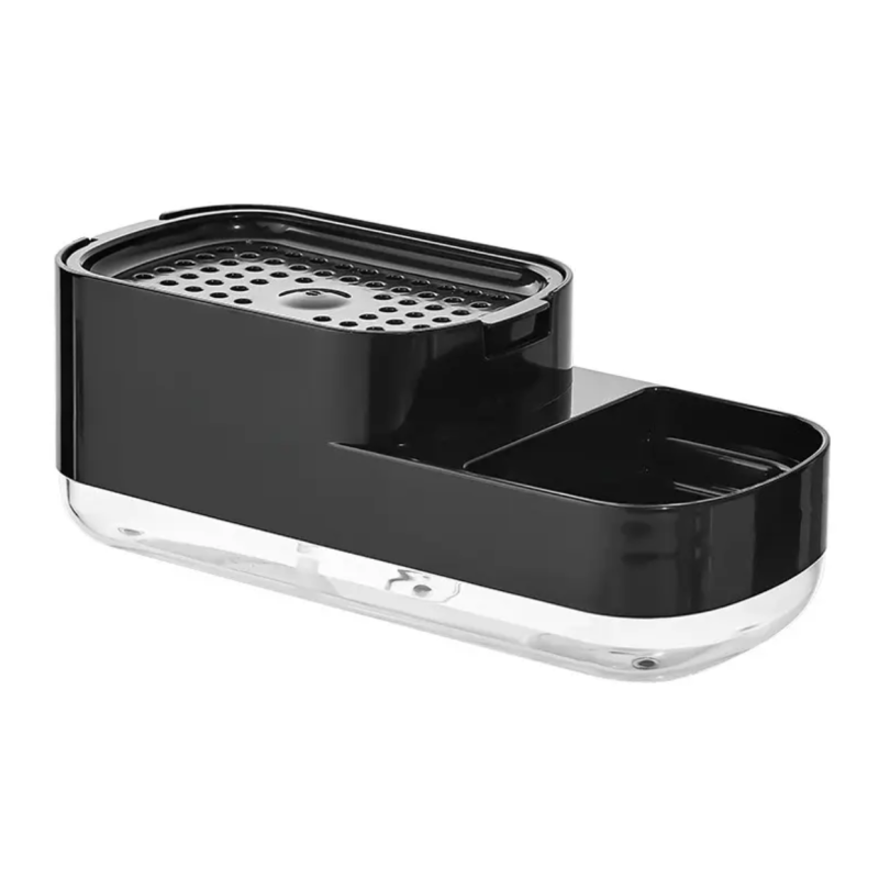 Liquid Soap Pump Supplier - 2 Function Sponge Caddy Holder