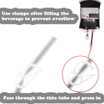 Halloween Bag Supplier - Creative Drink Pouch with Sealing Clip
