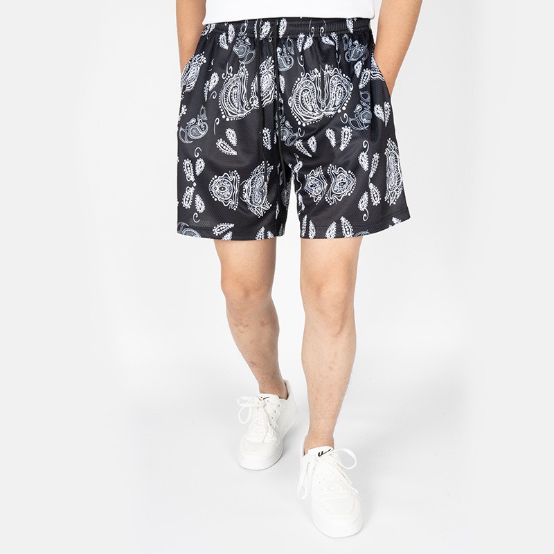 Streetwear Shorts Manufacturer - Double Layer Paisley
