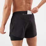 Gym Shorts Supplier - Anti-Exposure Mesh Liner