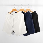 Gym Shorts Supplier - Elastic Waist 100% Polyester