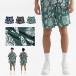 Streetwear Shorts Manufacturer - Double Layer Paisley