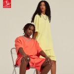 T-Shirt Set Supplier - Breathable Knitted Two-Piece