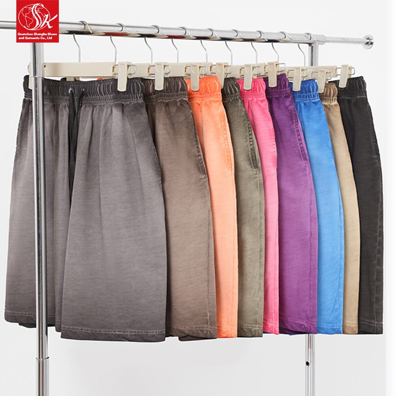 Casual Shorts Manufacturer - 320G Embroidered Knitted