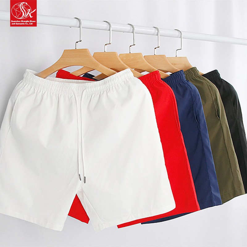 Gym Shorts Supplier - Elastic Waist 100% Polyester