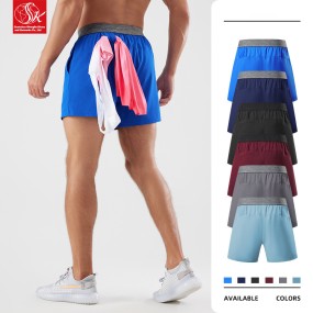 Beach Shorts Factory - Gym Running Elastic Waist