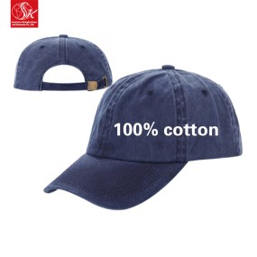 Baseball Cap Factory - Washed Distressed Curved Brim