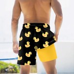 Beach Shorts Factory - Animal Print Spandex 2 in 1