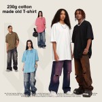 Streetwear Tshirt Manufacturer - 230g Acid Washed Vintage