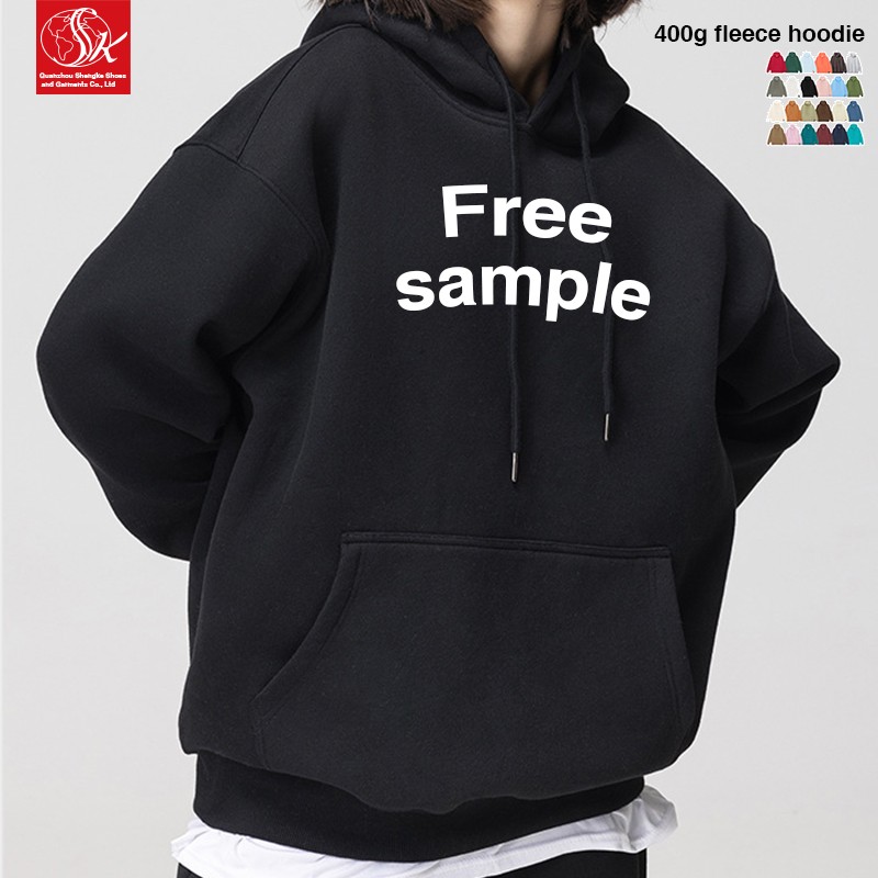 Oversized Hoodie Supplier - 400g Cotton Polyester Fabric