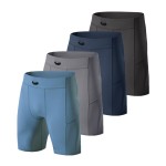 Workout Shorts Supplier - Knee-Length Compression