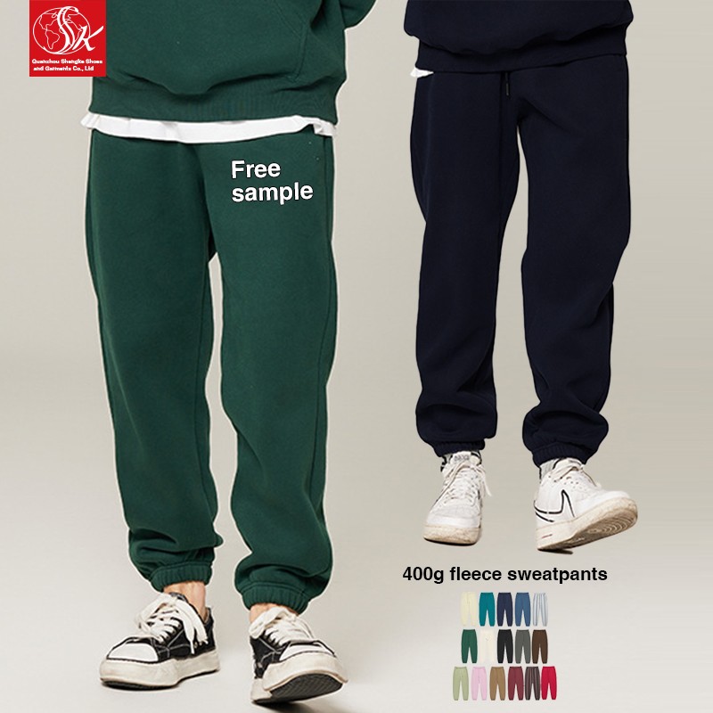 Fitness Pants Manufacturer - Mid Waist Drawstring Fleece