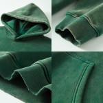 Vintage Hoodie Supplier - 355G Washed Fleece Lining