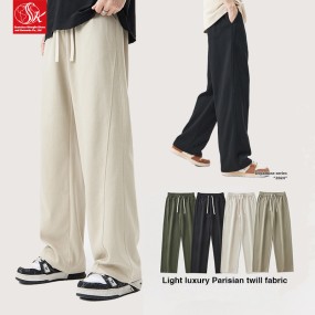 Knit Sweatpants Supplier - 270g Summer Loose