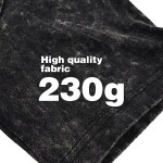 StreetWear Tshirt Supplier - 230g Washed Custom Print