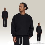 Crewneck Sweatshirt Manufacturer - 350GSM Acid Washed