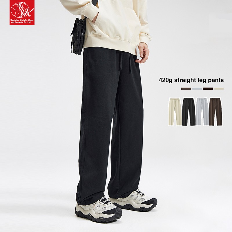 Sweatpants Supplier - Oversized Terry Cotton Wide Leg