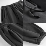 Sweatpants Factory - Elastic Closure Wide-leg