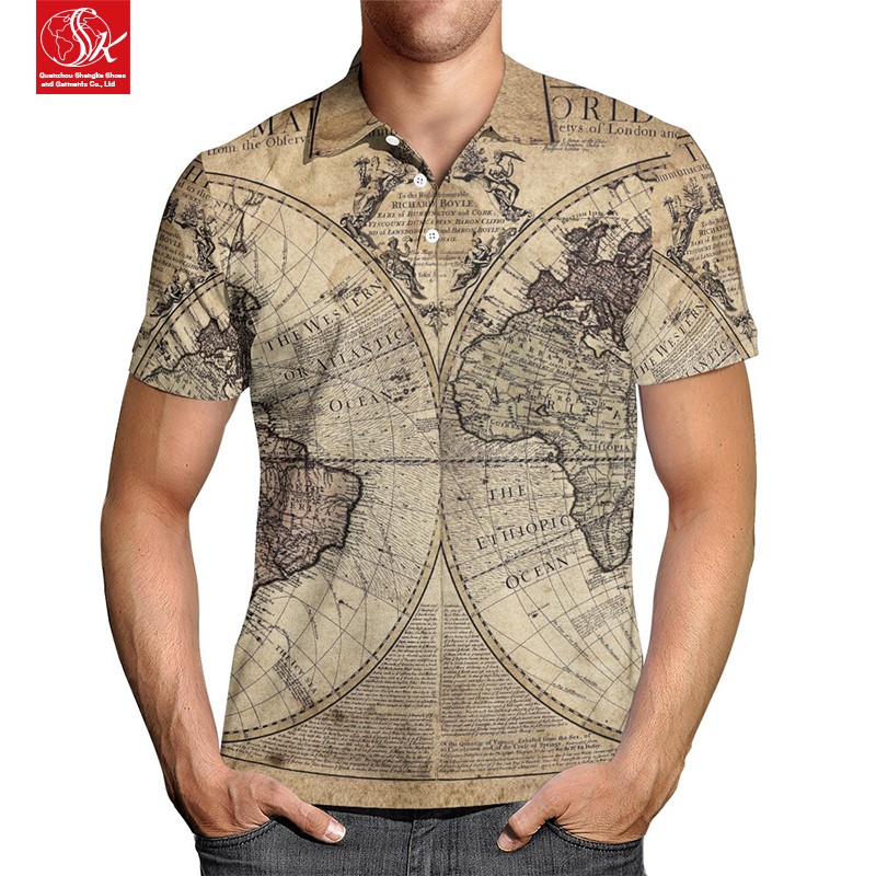 Polyester Polo Factory - All-Over Print Football Jersey