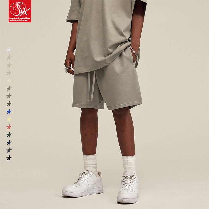 Men's Shorts Manufacturer - 100% Cotton Drawstring Custom