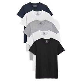 Pure Cotton T-Shirt Supplier - 260g Street Style Solid