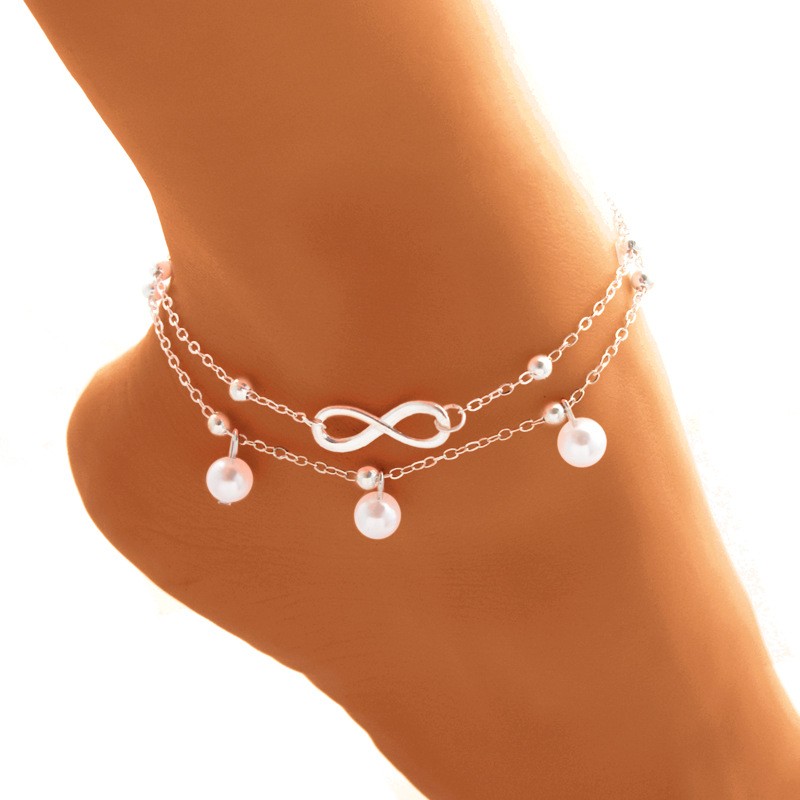 Women's Anklets Factory - Hot Selling Vintage Multi-Layered Pentagram Love Heart Star