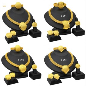 Jewelry Set Manufacturer - Vintage Geometric African Dubai Bridal for Women