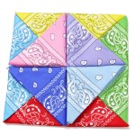 Headband Factory - Wholesale Polyester Headband Neck Scarf Paisley Square Custom