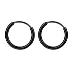 Hoop Earrings Factory - Custom Jewelry 10/12/15mm Dainty Chunky Tiny Endless Tube