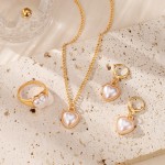 Jewelry Set Manufacturer - Luxury Golden Braided Knot Elegant Fashion Accessories