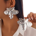 Jewelry Set Supplier - Fashion Three-Dimensional Flower Irregular Metal Petal Collar