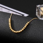 Necklace Supplier - Custom Women Jewelry Unique Transport Ball Light Luxury Gold