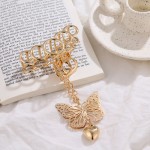 Hair Pins Manufacturer - New Hollow Out Butterfly Tassel Love Pendant Party Accessories